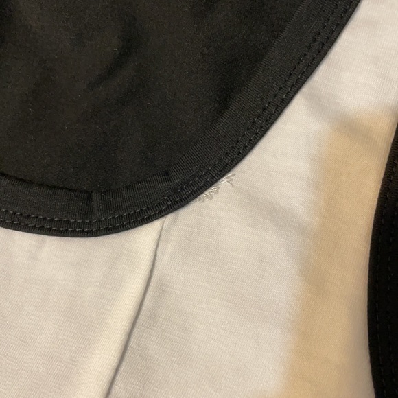 Shein color block & asymmetrical skirt set - Picture 7 of 8